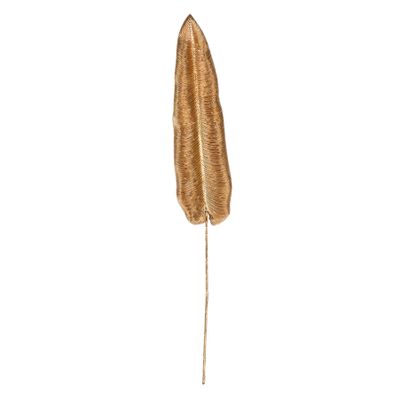Tropical Leaf - Gold - X Large  - H103 x 17cm