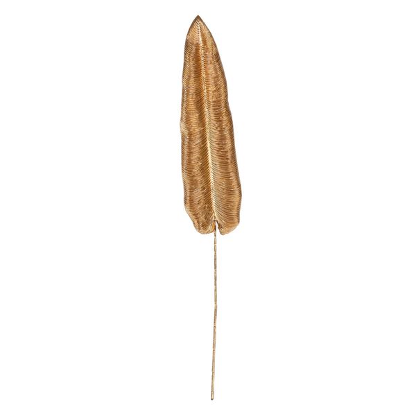 Tropical Leaf - Gold - X Large  - H103 x 17cm