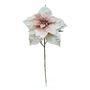 Cosy Poinsettia Stem - Peach - 53cm