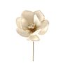 Cosy Furry Magnolia Stem - Cream - 45cm
