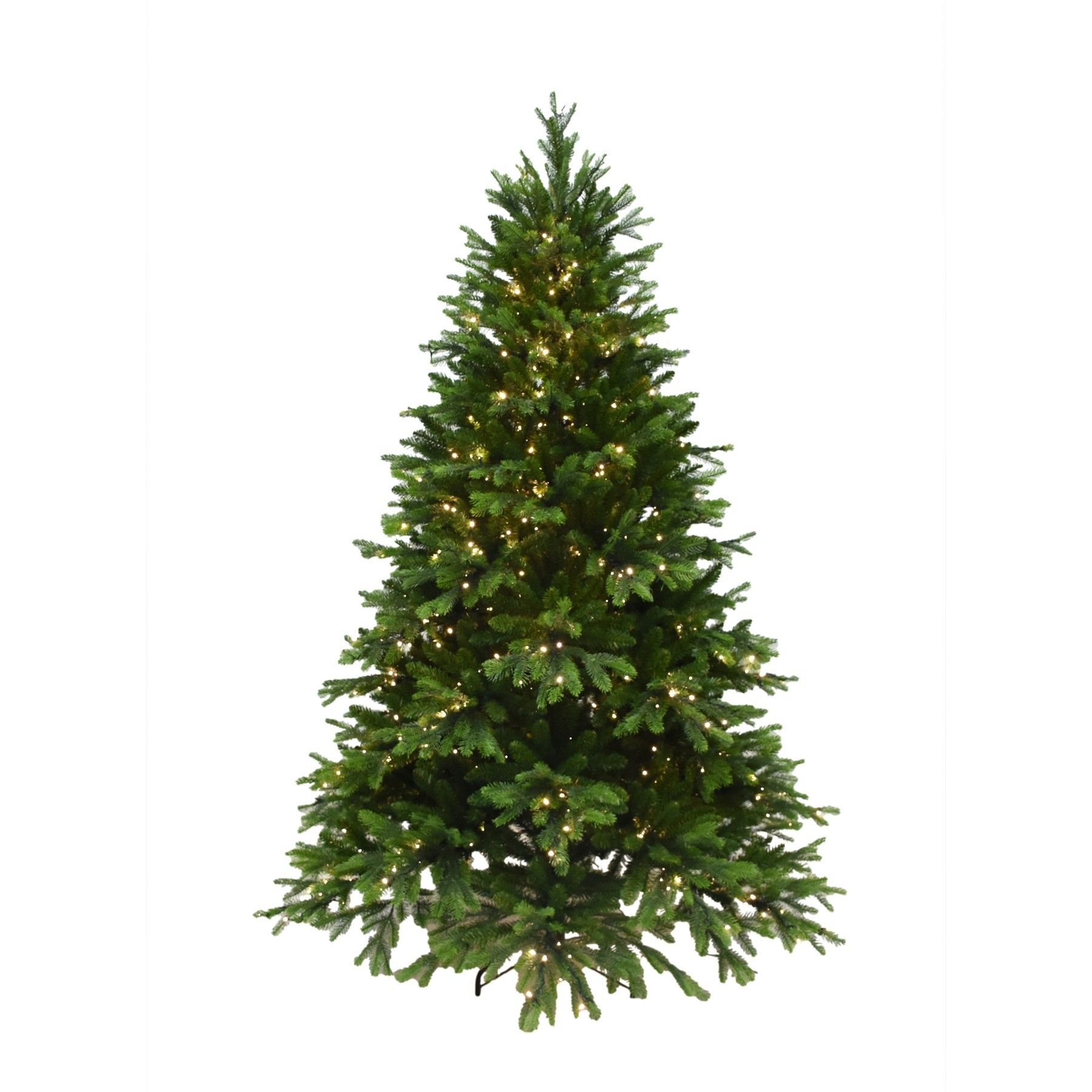 Vermont 7 FT Spruce Christmas Tree 2685 Tips - Pre Lit - 600 Lights