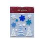 Winter Trees & Snowflakes Gel Window Stickers - Small Pack