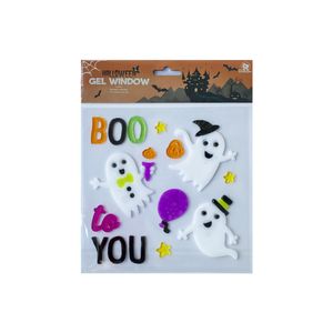 Boo to You Ghost Gel Window Stickers - Small Pack