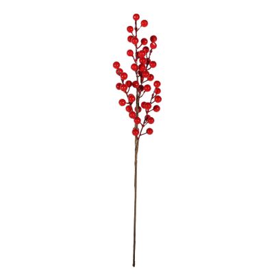 Berry Stem - Red - H50cm