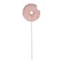 Bite Out  Donut with Beaded Sprinkles Pick -  Pastel Colours  -70cm