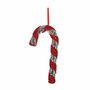 Candy Cane - Red/Silver - 30cm