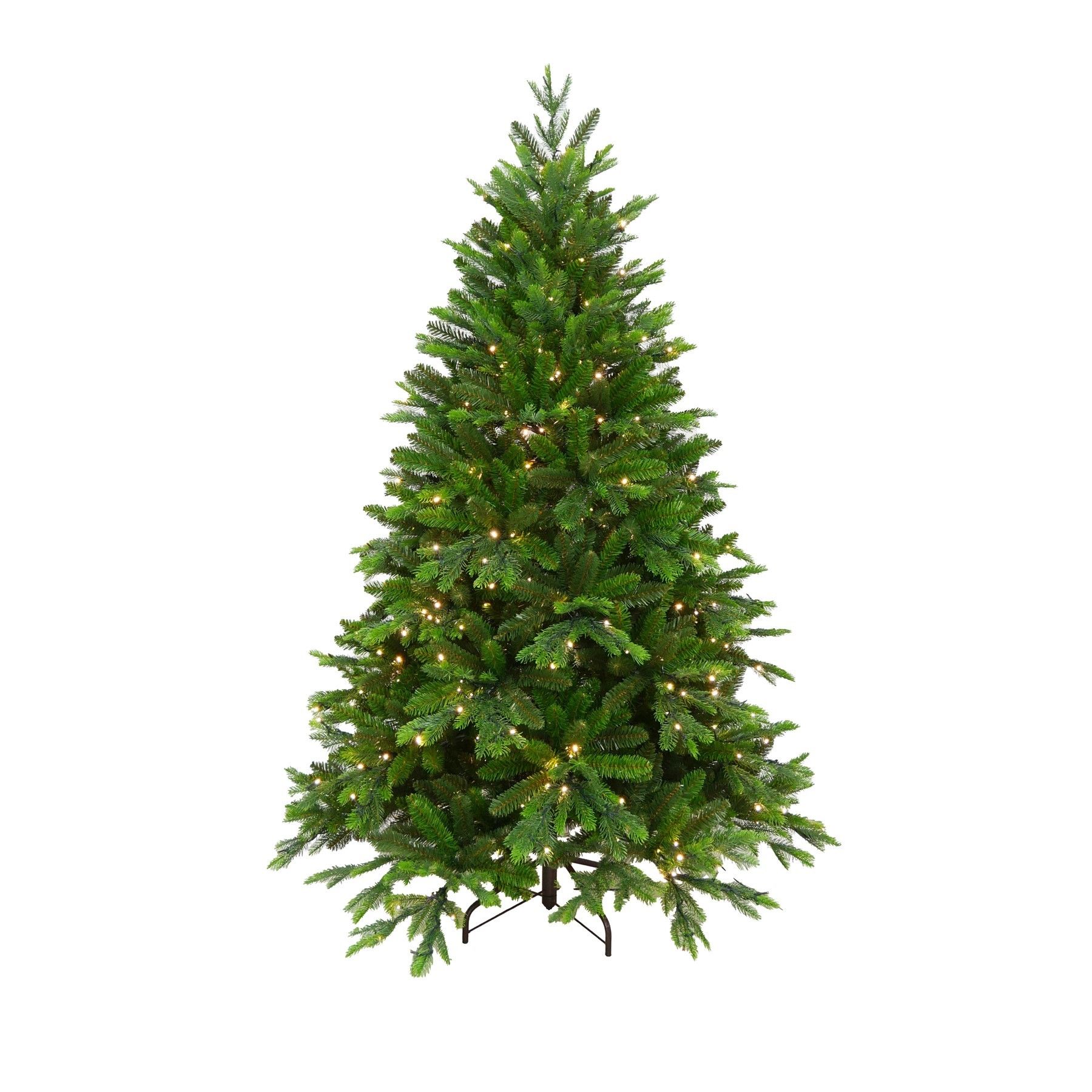 Vermont 6 FT Spruce Christmas Tree 1858 Tips - Pre Lit - 500 Lights