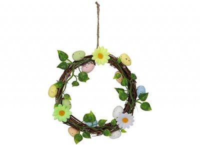 Easter Egg Wreath