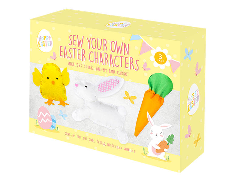 Pack of 3 Sew Your Own Easter Characters	