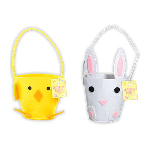 Felt Easter Character Treat Bucket	