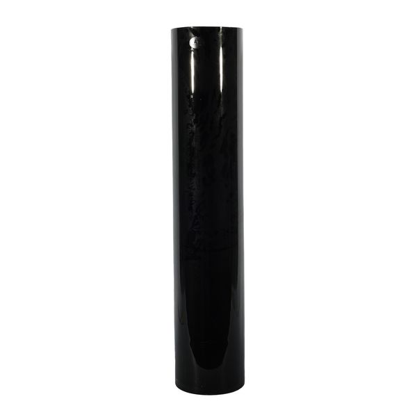 Cylinder Vase - Black Gloss - H50x10cm