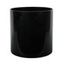 Cylinder Vase - Black Gloss - H25x25cm