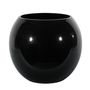 Bubble Ball Vase - Black Gloss - H21x24cm