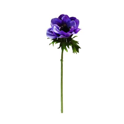 Botanica  Small Anenome -Purple - 42cm