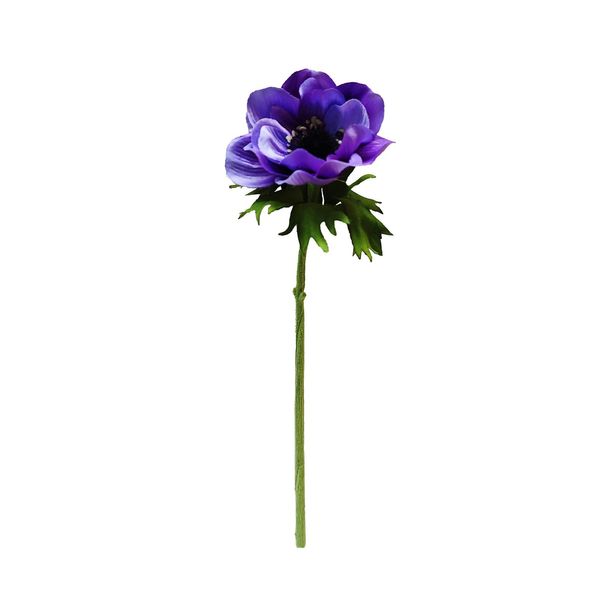Botanica  Small Anenome -Purple - 42cm