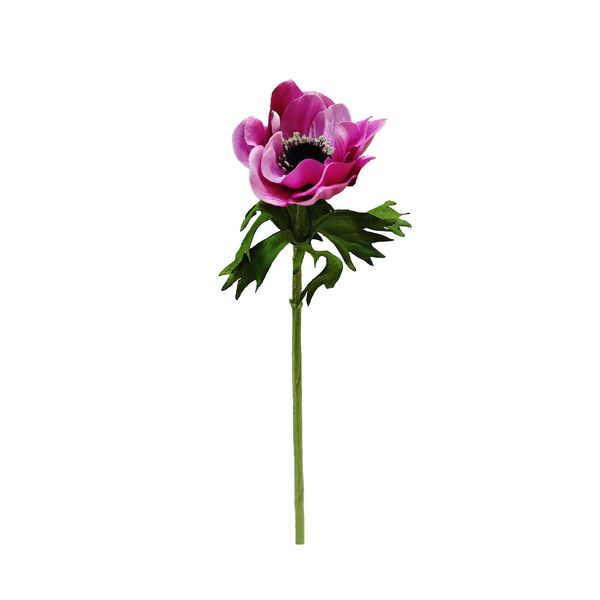 Botanica  Small Anenome -Dk Pink - 42cm