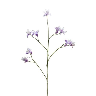 Botanica Iris Spray - White/Lilac - 105cm
