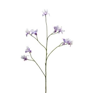 Botanica Iris Spray - White/Lilac - 105cm