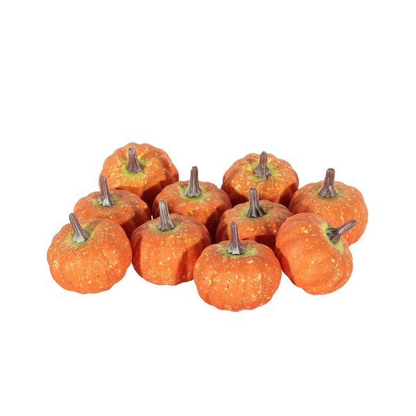 Bag of Small 4.5cm Pumpkins - Orange - x 10
