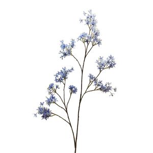 Botanica Peach Spray Branch - Light  Blue - 154cm