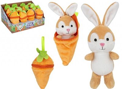 Rabbit inside Carrot Soft Toy