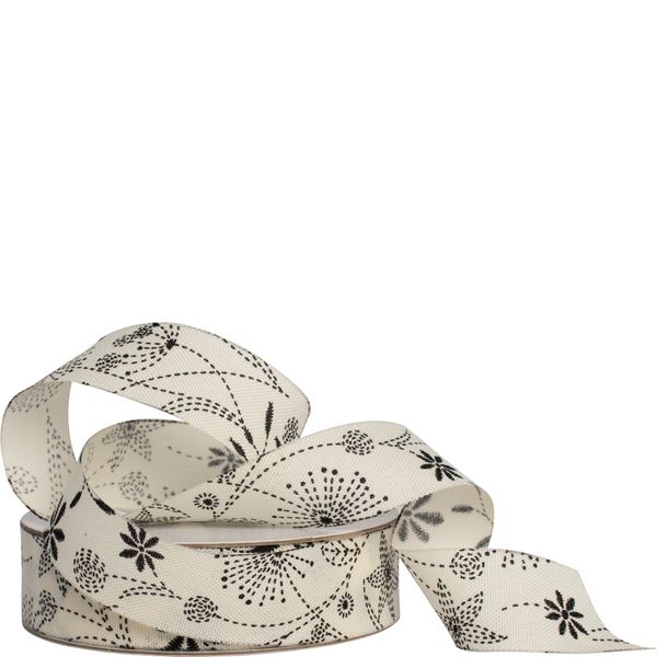 25mm Floral Energy Ribbon