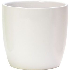 Ceramic Oxford Plant Pot  Swan White
