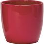 Cherry Red Ceramic Oxford Plant Pot (Pack of 4)