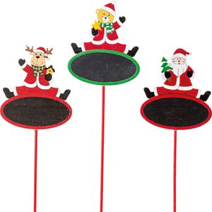 Christmas Character Chalkboard Picks (Set)
