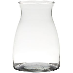 High Neck Glass Vase