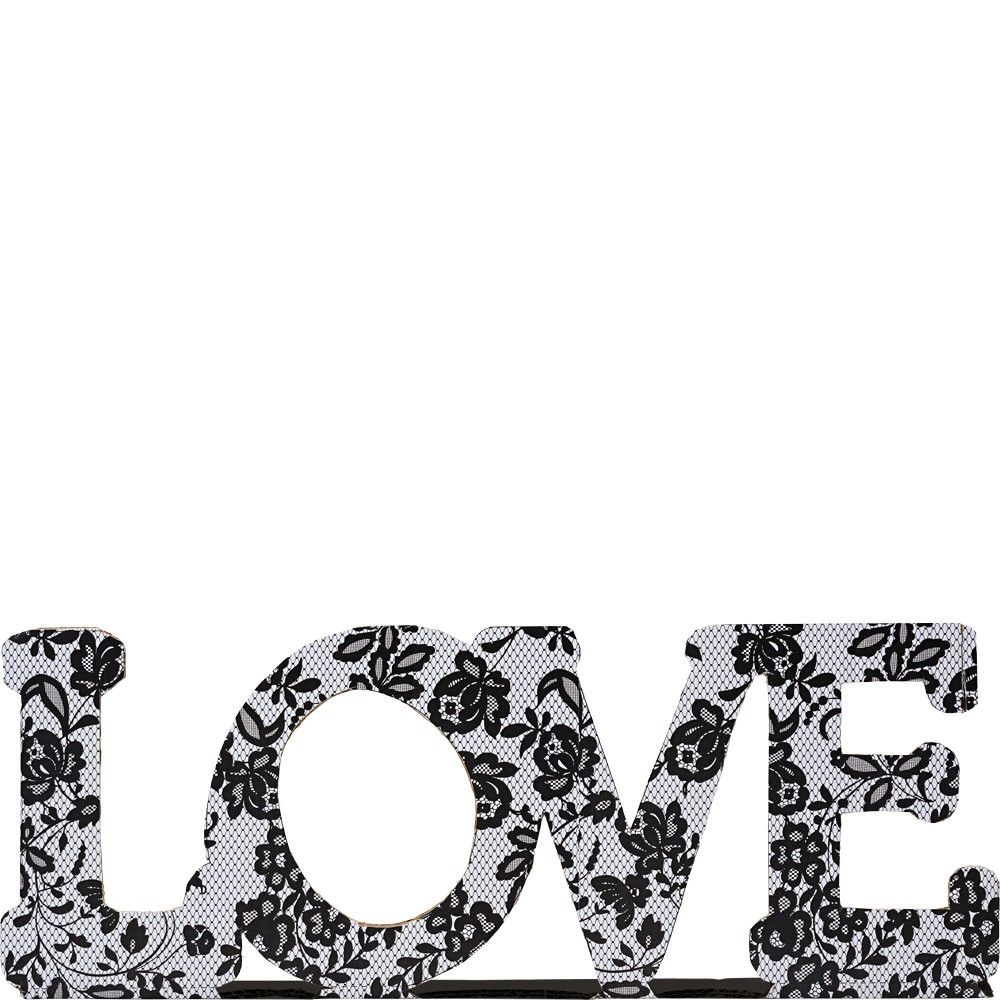 Large Love Word Shelf Display