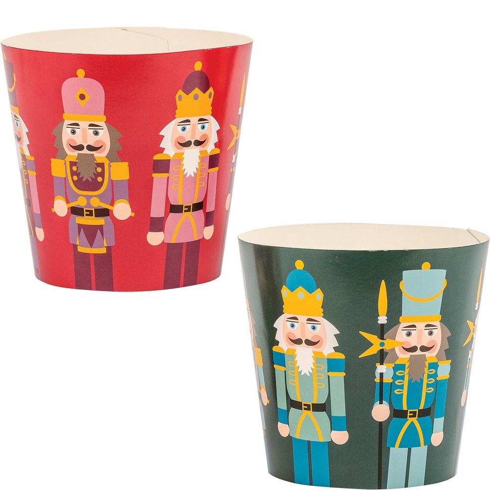 Nutcracker Regiment Plant Pot Covers