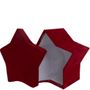 Deep Red Velvet Star Box