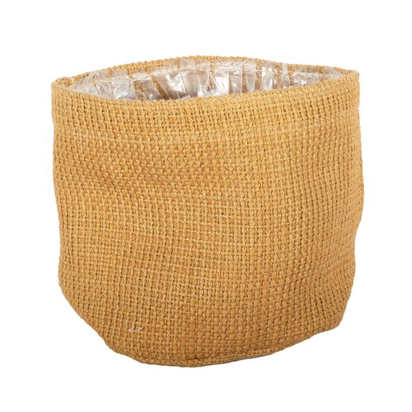 Jute Nursery Basket with Liner - 18x18cm