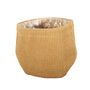 Jute Nursery Basket with Liner - 16x16cm