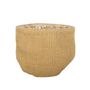 Jute Nursery Basket with Liner - 14x14cm