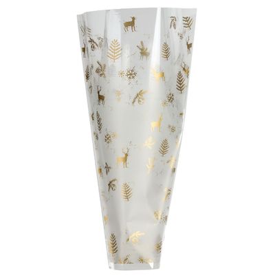 Readymade Cello Sleeve  Winter Wonderland (Gold)_1