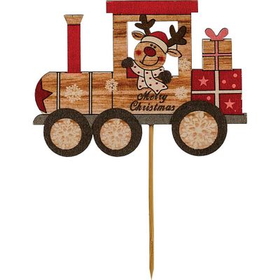 All Aboard The Christmas Train Pick (short cane)