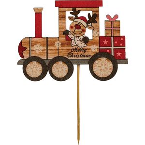 All Aboard The Christmas Train Pick (short cane)