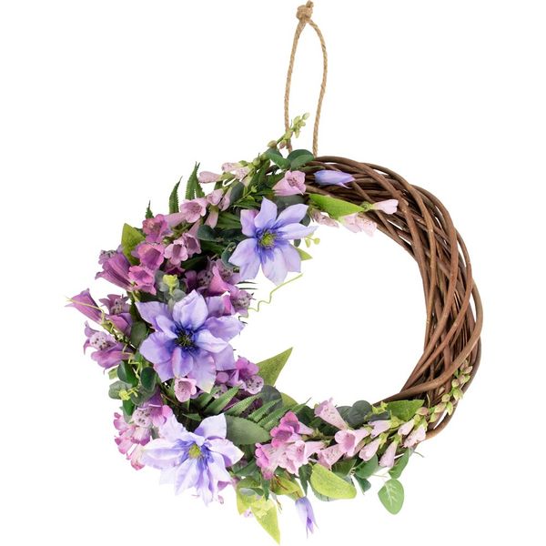 40cm (15.5?) Unpeeled Willow Wreath Ring_2