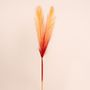Wispy Feather Pick - Orange Sunset