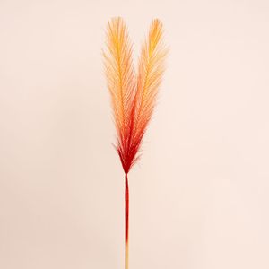 Wispy Feather Pick - Orange Sunset
