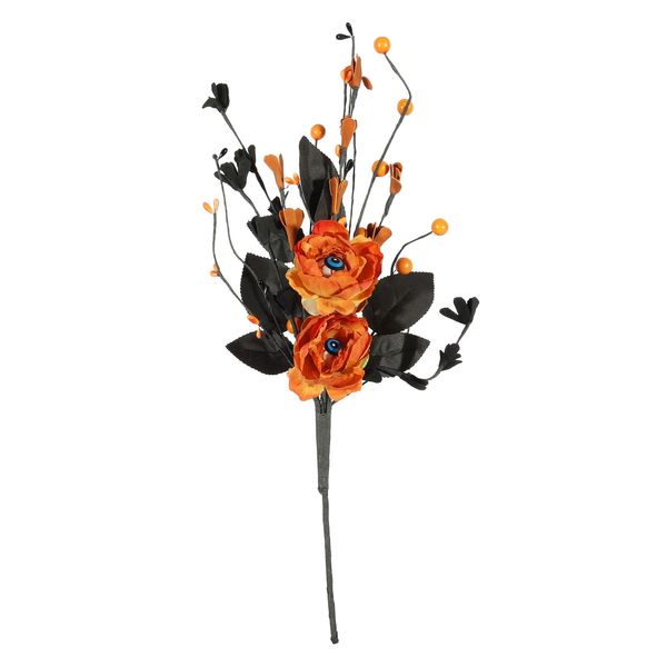 Spooky Eyeball Pick - Orange/Black - 42cm
