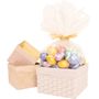 Square White Woven Effect Boxes (Set)_4