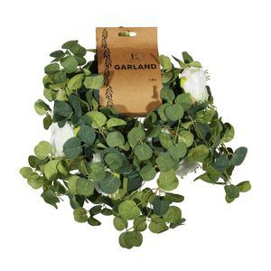 Essential Rose Mixed Garland - Cream