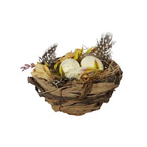 Easter Nest - 3 Eggs - 13cm