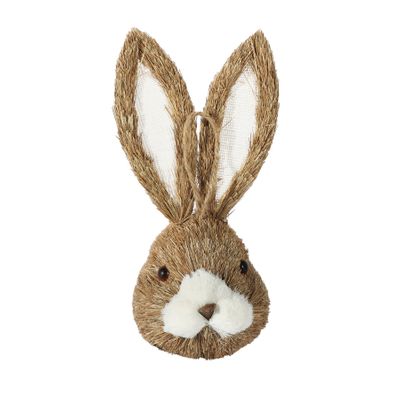 Rabbit Head - Hanging Decoration - 16x 17x H30cm
