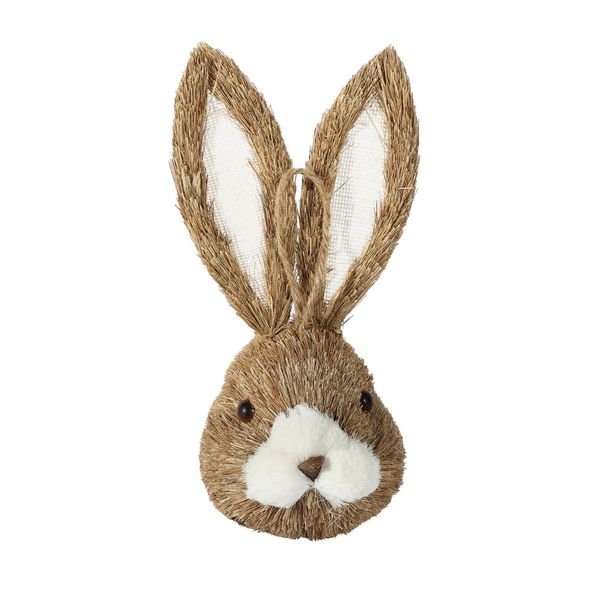 Rabbit Head - Hanging Decoration - 16x 17x H30cm