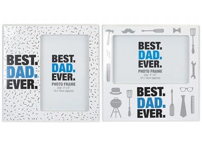 Best dad ever photo frame 