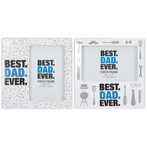 Best dad ever photo frame 